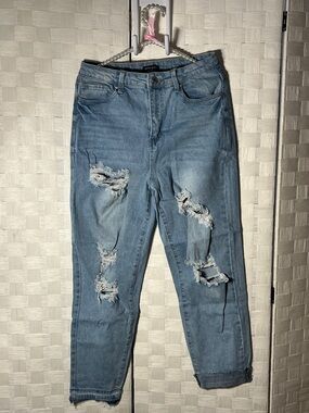 Light Blue Ripped Women’s Jeans -